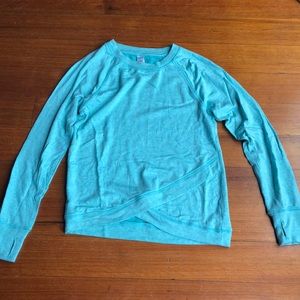 Athleta Girl Criss Cross My Heart Sweatshirt